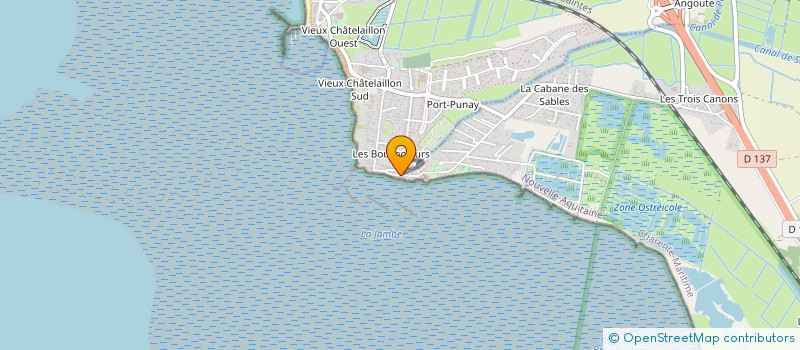 localisation de l'entreprise MADAME ALICE BOUHOURS à CHATELAILLON-PLAGE