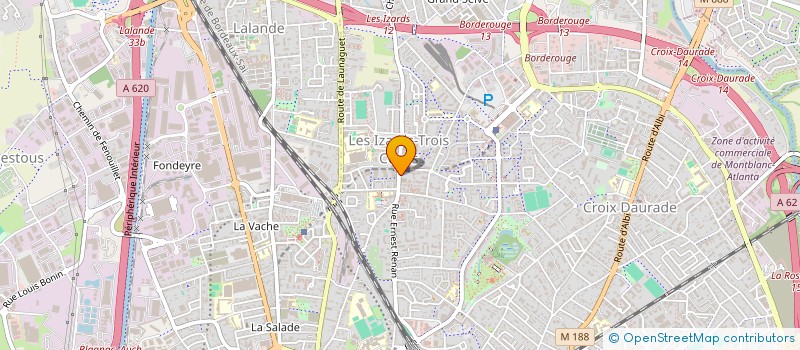 localisation de l'entreprise MADAME ALICE BOUSQUET à TOULOUSE