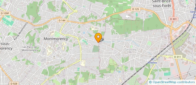 localisation de l'entreprise MADAME ALICE BOUTRON  MONTMORENCY