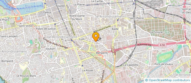 localisation de l'entreprise MADAME ALICE BRISSON  MARSEILLE