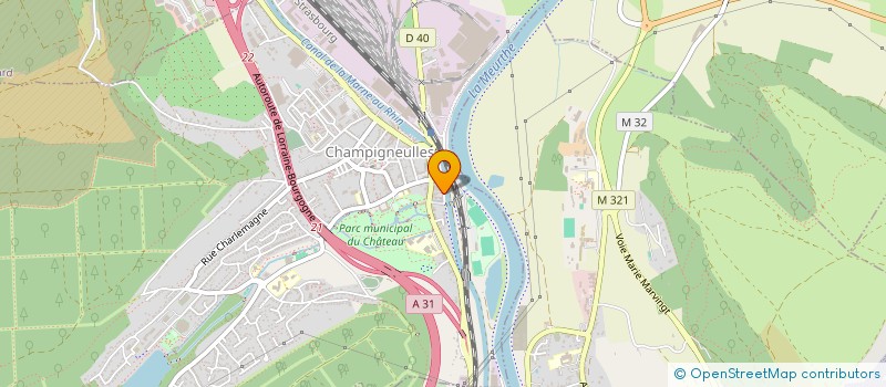 localisation de l'entreprise MADAME ALICE BROCHU  CHAMPIGNEULLES