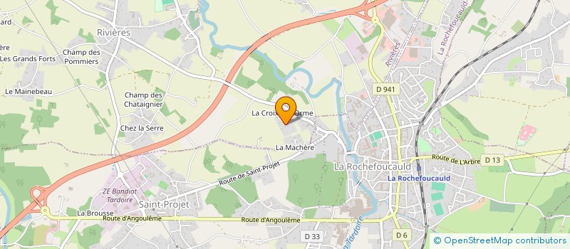 localisation de l'entreprise MADAME ALICE BROUART  RIVIERES