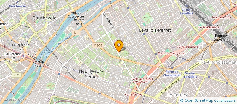 localisation de l'entreprise MADAME ALICE BURGESS à NEUILLY-SUR-SEINE