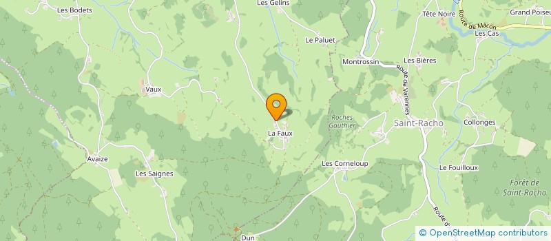 localisation de l'entreprise MADAME ALICE BUTTEAUD à VARENNES-SOUS-DUN