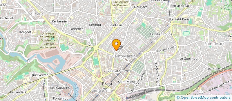 localisation de l'entreprise MADAME ALICE CALLENS  LE FRANCOIS