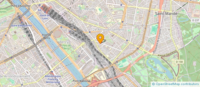 localisation de l'entreprise MADAME ALICE CANABATE  PARIS