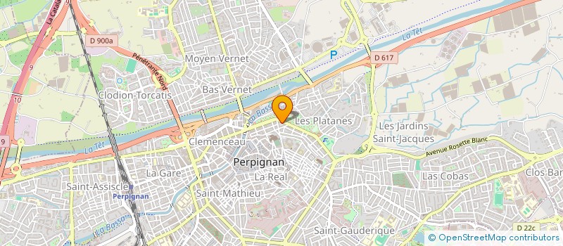 localisation de l'entreprise MADAME ALICE CANTO  PERPIGNAN