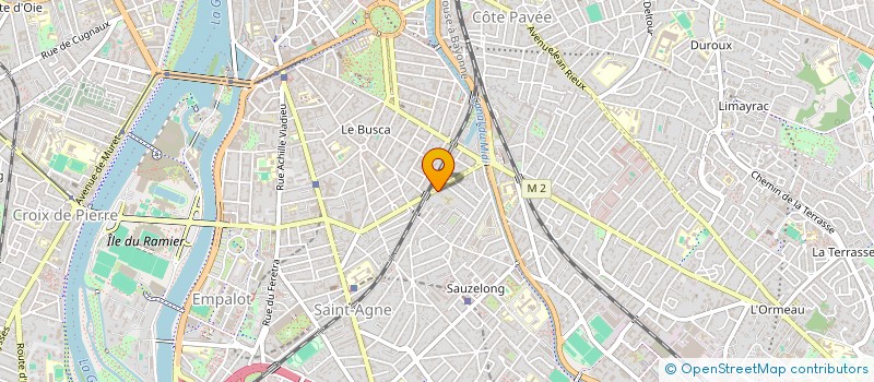 localisation de l'entreprise MADAME ALICE CAZALS  TOULOUSE