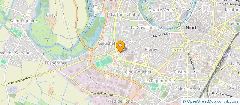 localisation de l'entreprise MADAME ALICE CERCEAU à NIORT