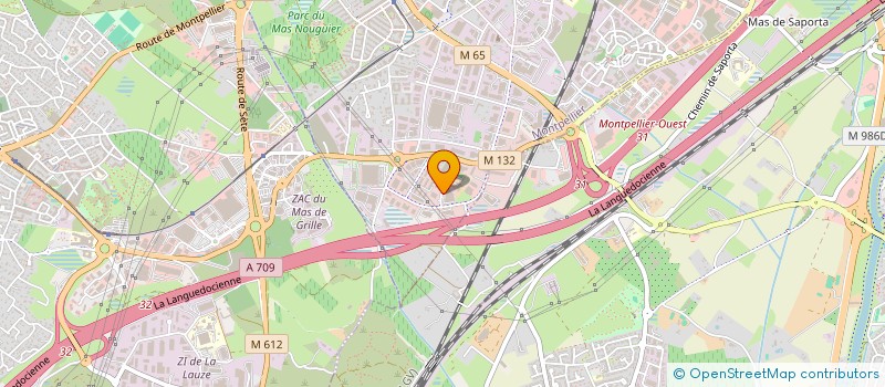 localisation de l'entreprise MADAME ALICE CHABERT à MONTPELLIER
