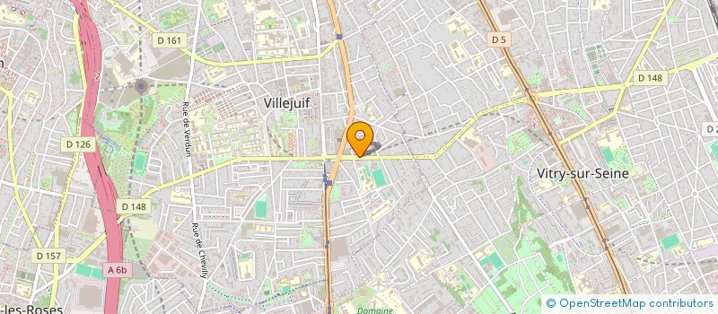 localisation de l'entreprise MADAME ALICE CHAN  VILLEJUIF