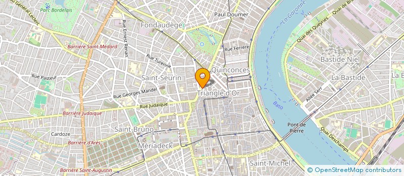 localisation de l'entreprise MADAME ALICE CHANTALA  BORDEAUX