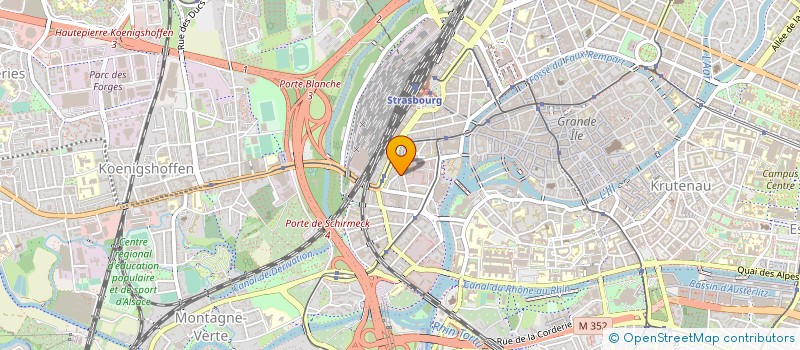 localisation de l'entreprise MADAME ALICE CHAPOTAT à STRASBOURG
