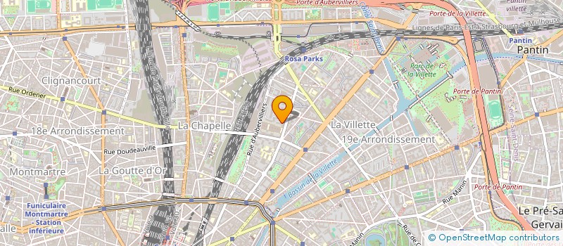 localisation de l'entreprise MADAME ALICE CHEN  PARIS