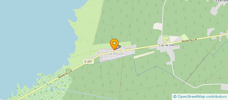 localisation de l'entreprise MADAME ALICE CHISM  CARCANS