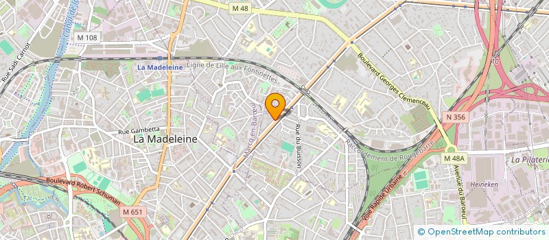 localisation de l'entreprise MADAME ALICE COLLINET à LILLE