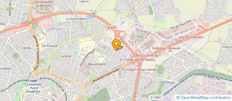 localisation de l'entreprise MADAME ALICE COUDENE  LIBOURNE