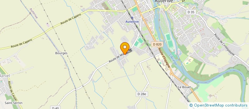 localisation de l'entreprise MADAME ALICE COULIBALY  AUTERIVE