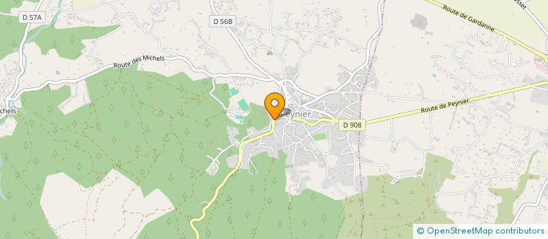 localisation de l'entreprise MADAME ALICE COURAUD  PEYNIER