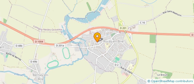 localisation de l'entreprise MADAME ALICE COZON  ROZAY-EN-BRIE