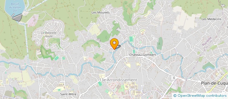 localisation de l'entreprise MADAME ALICE CUSENZA  MARSEILLE