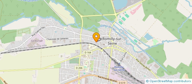 localisation de l'entreprise MADAME ALICE DA FONTE  ROMILLY-SUR-SEINE