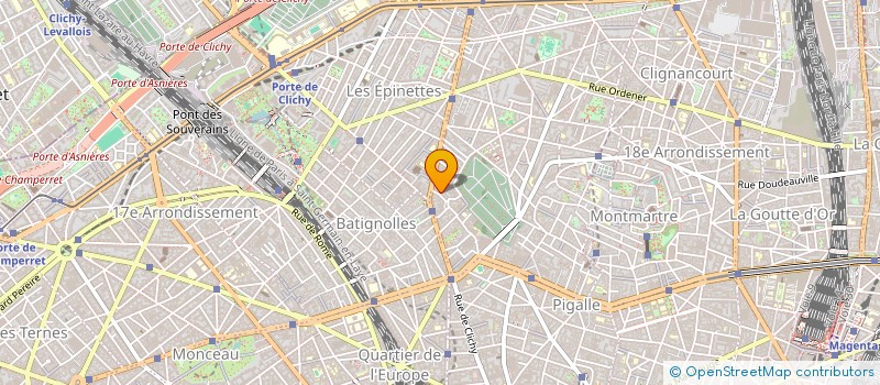 localisation de l'entreprise MADAME ALICE DALLA COSTA  PARIS