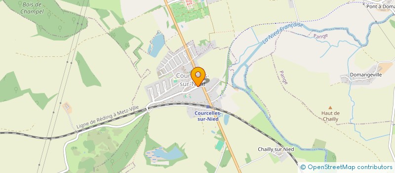 localisation de l'entreprise MADAME ALICE DALSTEIN  COURCELLES-SUR-NIED