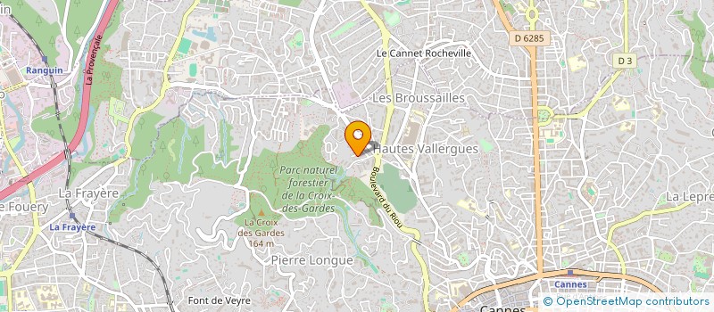 localisation de l'entreprise MADAME ALICE DARRIET  CANNES