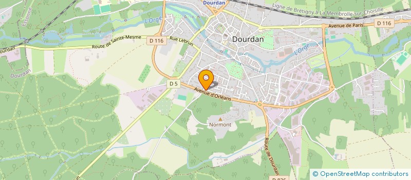 localisation de l'entreprise MADAME ALICE DE ALMEIDA SERAFIM  DOURDAN