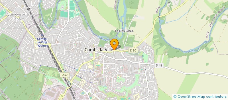 localisation de l'entreprise MADAME ALICE DE OLIVEIRA BARROS  COMBS-LA-VILLE