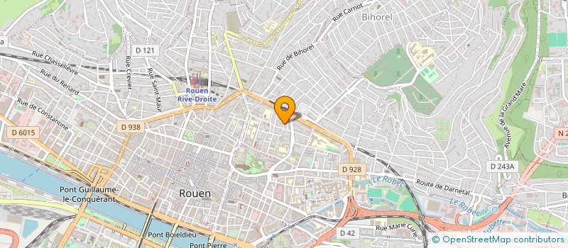 localisation de l'entreprise MADAME ALICE DELAFOSSE  ROUEN