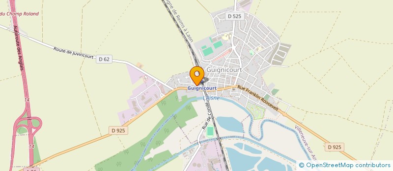 localisation de l'entreprise MADAME ALICE DELATTE  VILLENEUVE-SUR-AISNE