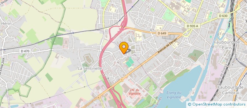 localisation de l'entreprise MADAME ALICE DELESPIERRE  SOMAIN