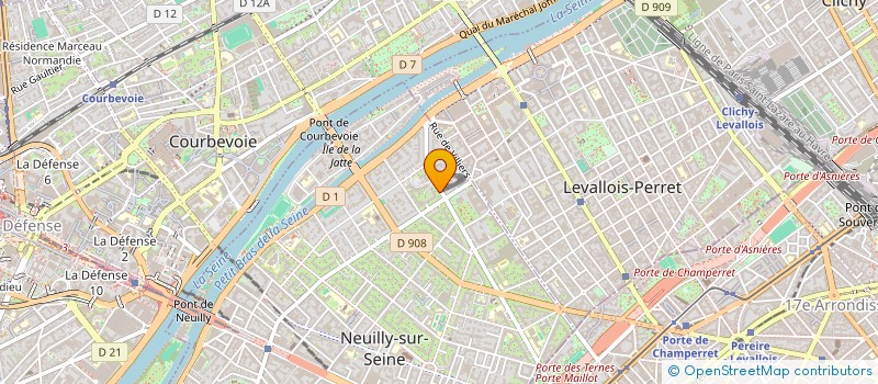 localisation de l'entreprise MADAME ALICE DEMAN  NEUILLY-SUR-SEINE