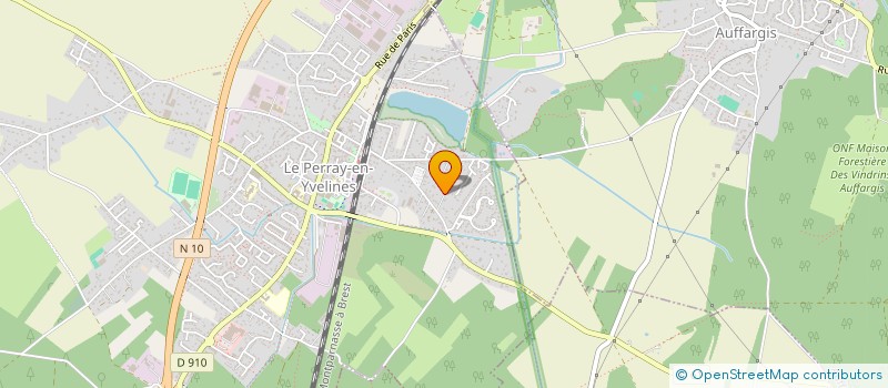 localisation de l'entreprise MADAME ALICE DESCHAMPS  LE PERRAY-EN-YVELINES