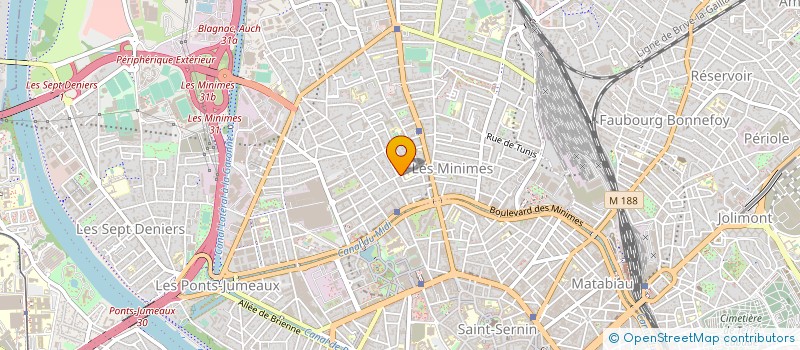 localisation de l'entreprise MADAME ALICE DESHAYES à TOULOUSE