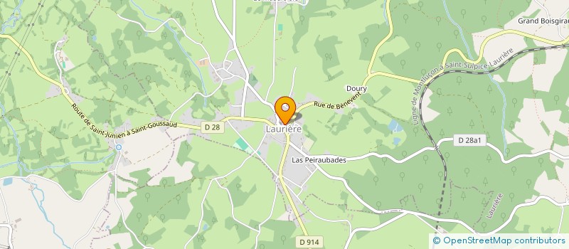 localisation de l'entreprise MADAME ALICE DETRAIT à LAURIERE