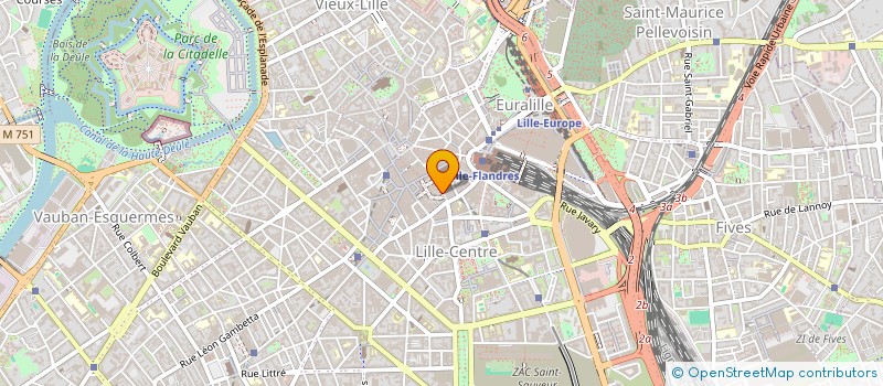 localisation de l'entreprise MADAME ALICE DHAINAUT à LILLE