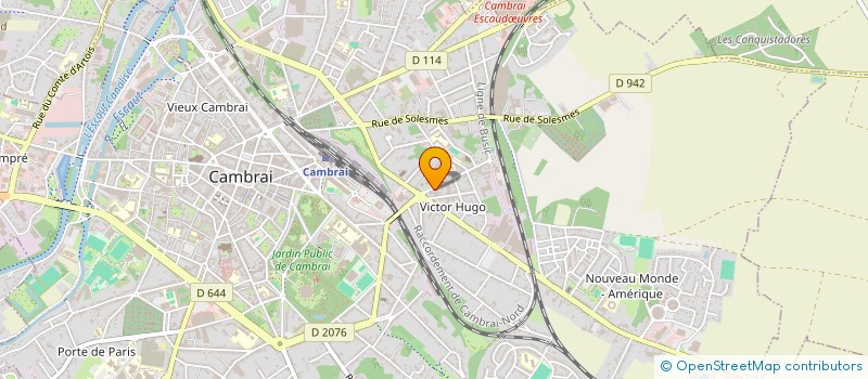 localisation de l'entreprise MADAME ALICE DOMAGALA à CAMBRAI