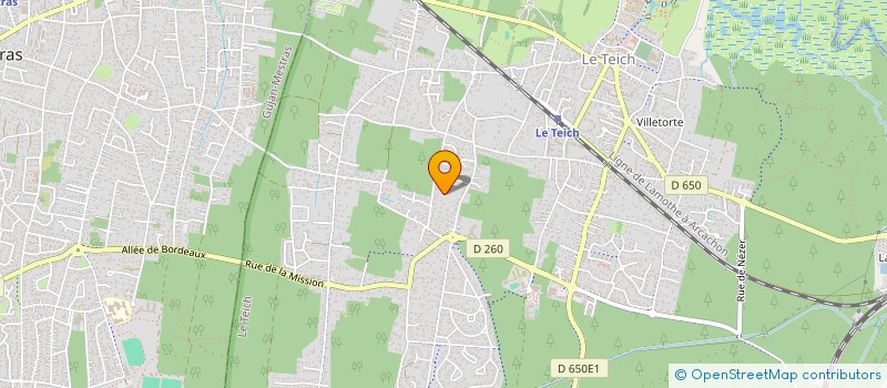 localisation de l'entreprise MADAME ALICE DONDENA  LE TEICH