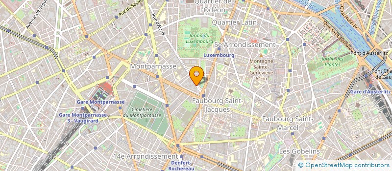 localisation de l'entreprise MADAME ALICE DORIGO  PARIS