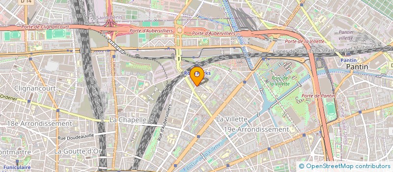 localisation de l'entreprise MADAME ALICE DORION  PARIS