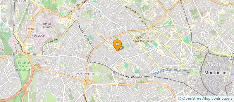 localisation de l'entreprise MADAME ALICE DOUCET à MONTPELLIER