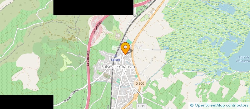 localisation de l'entreprise MADAME ALICE DOUTRES à SALSES-LE-CHATEAU