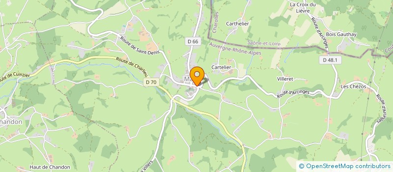 localisation de l'entreprise MADAME ALICE DUCARRE  MARS