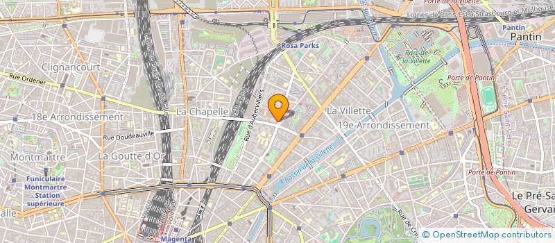 localisation de l'entreprise MADAME ALICE DUTEILLE  PARIS