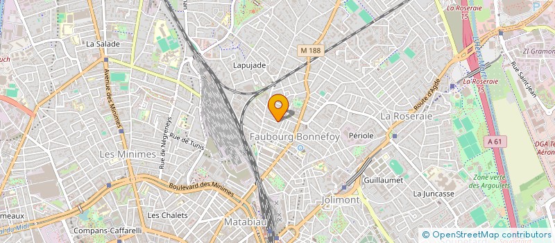 localisation de l'entreprise MADAME ALICE EMMA GROLLERON à TOULOUSE