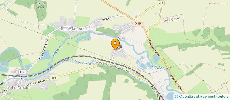 localisation de l'entreprise MADAME ALICE EMOND à BEUREY-SUR-SAULX