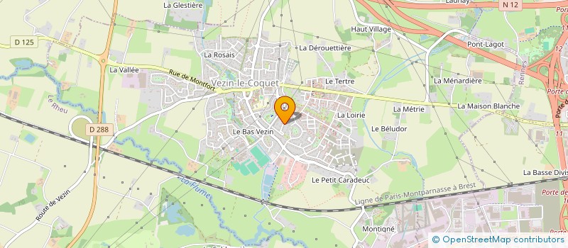 localisation de l'entreprise MADAME ALICE ERTAUD  VEZIN-LE-COQUET